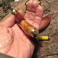    Treeman Handmade Deer & Trout Drop Tine Brass Butt Toad Skin