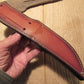  Treeman Huron Hunter 5" Blade Stag/Stag Eleaphant ear sheath