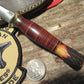         Montana Trout Knife Horsehide Red Stag 