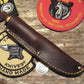         Montana Trout Knife Horsehide Red Stag 