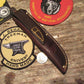         Montana Trout Knife Horsehide Red Stag 