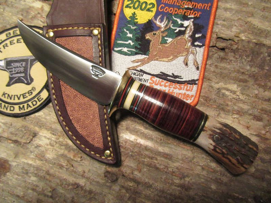   J.Behring Trout and Deer leather / stag