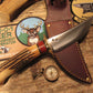 Treeman Trout and Deer Studebaker Stag Border Patrol handle