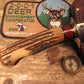 Treeman Trout and Deer Studebaker Stag Border Patrol handle