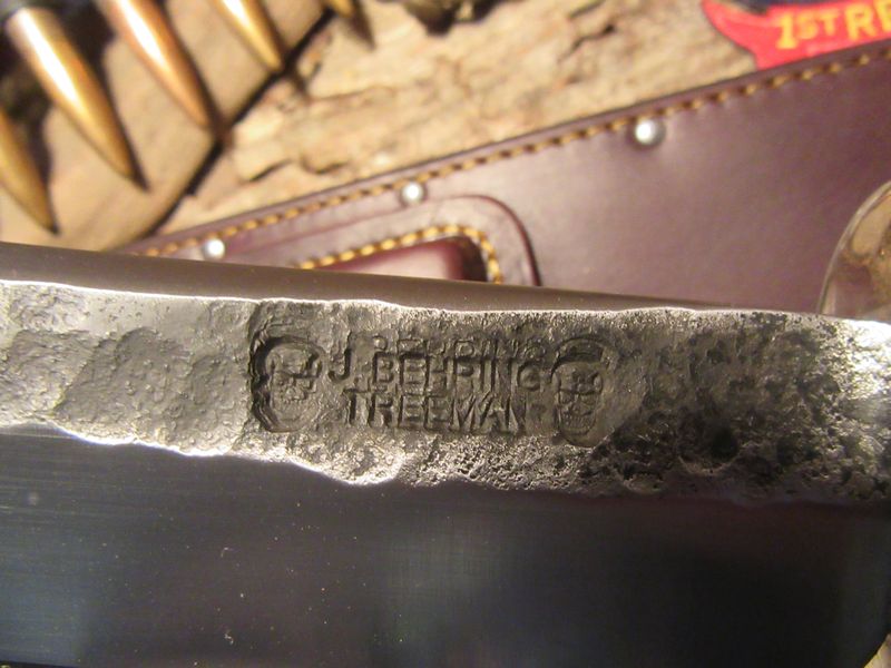  Treeman 9 1/2" Double skull Fighter Hammermark