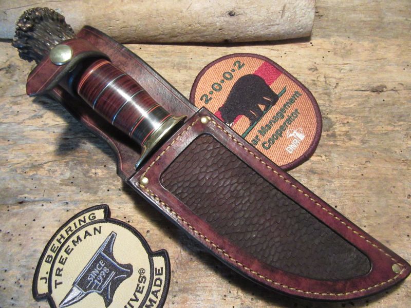  Treeman 6" Hammermark Crown Stag  Hunter Studebaker Steel