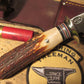           J.Behring 4 1/2" Trout and Deer Sambar Stag Nickel Butt