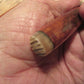 Treeman Montana Trout Knife Fossil Ivory Musk Ox butt cap 