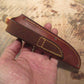 Treeman Montana Trout Knife Fossil Ivory Musk Ox butt cap 