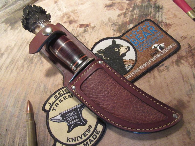 Treeman Fox River Hunter Horsehide crown Stag 