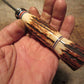 Treeman Trout & Deer Stag / Stag Nickel Guard 