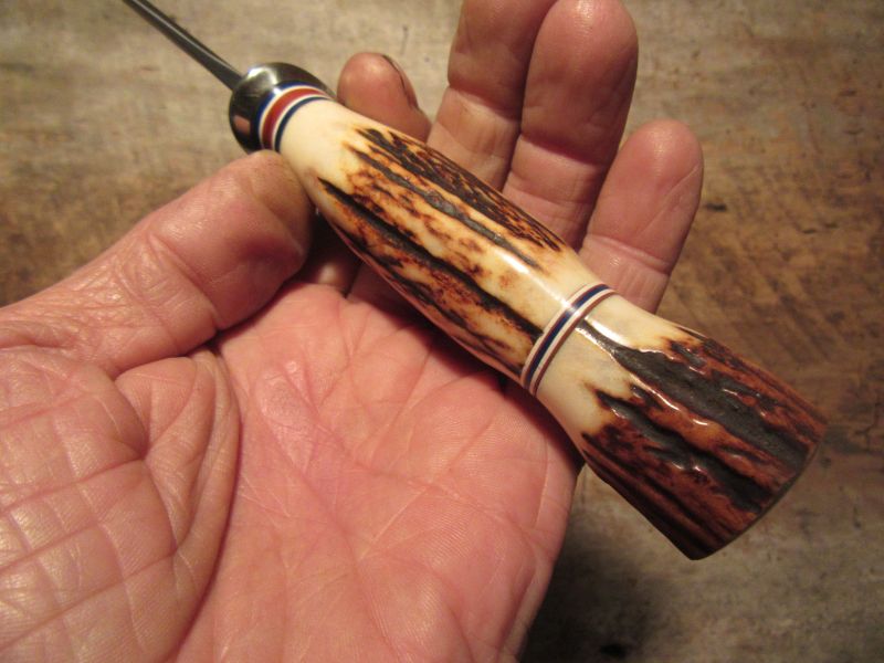 Treeman Trout & Deer Stag / Stag Nickel Guard 
