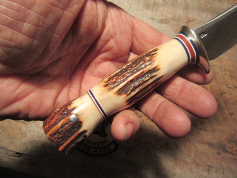 Treeman Trout & Deer Stag / Stag Nickel Guard 