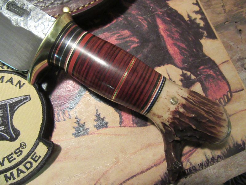 Big Drop Tine Wood Craft Ruana 15C style hammermark Hunter Skinner