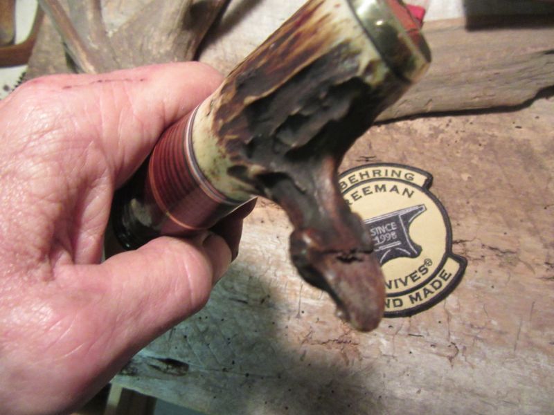 Big Drop Tine Wood Craft Ruana 15C style hammermark Hunter Skinner