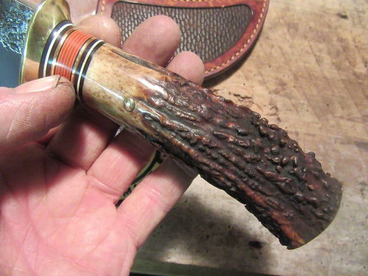 J. Behring Handmade Super Skinner AAA Stag 