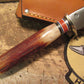  J.Behring Trout Knife Red Stag Musk Ox