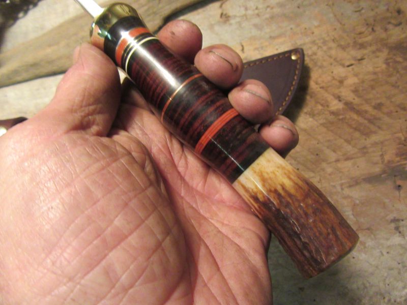                                Treeman Woodcraft Horsehide Sambar Crotch Stag Butt Badd Ass !