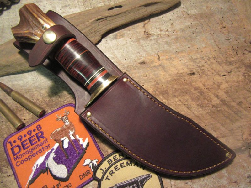                                Treeman Woodcraft Horsehide Sambar Crotch Stag Butt Badd Ass !