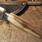 Trout and Deer Artifact Walrus  Ivory  Tusk Tip