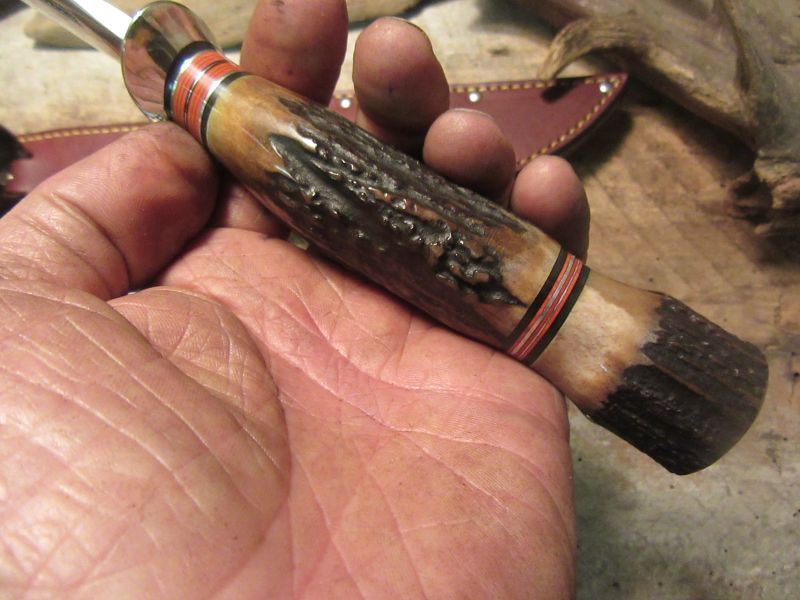  Treeman Huron Hunter 6 1/2" Blade Stag/Stag 