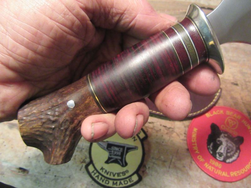 Treeman Alaskan hunter Hollow Gring No Hammermarks Crotch Stag