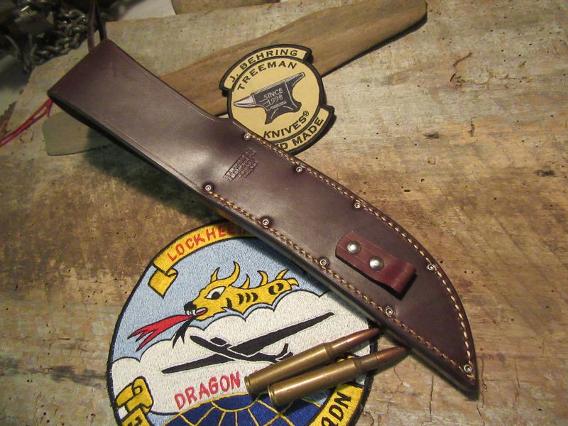  J. Behring Handmade 7" Stag Stag Fighter 