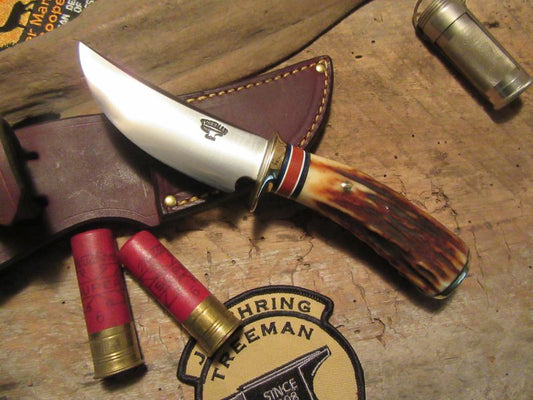 J. Behring Handmade South Dakota Caper  Vintage Red Stag