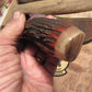 J. Behring Handmade Woodmonk Hammermark 5 1/2" Blade Killer Red Satg Ox Butt 