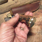 Alaskan Semi Skinner Hammer Mark Blue Spacers Sambar Stag 