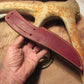 J. Behring Handmade Old School Hunter/Skinner Sambar Stag 5 1/4" blade
