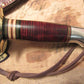 J. Behring Handmade 8" Hammermark Fighter Horsehide Aluminum