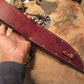 J. Behring Handmade 8" Hammermark Fighter Horsehide Aluminum