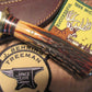 J. Behring Handmade Red Stag 5" Machinaw Hunter 