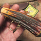 J. Behring Handmade Red Stag 5" Machinaw Hunter 