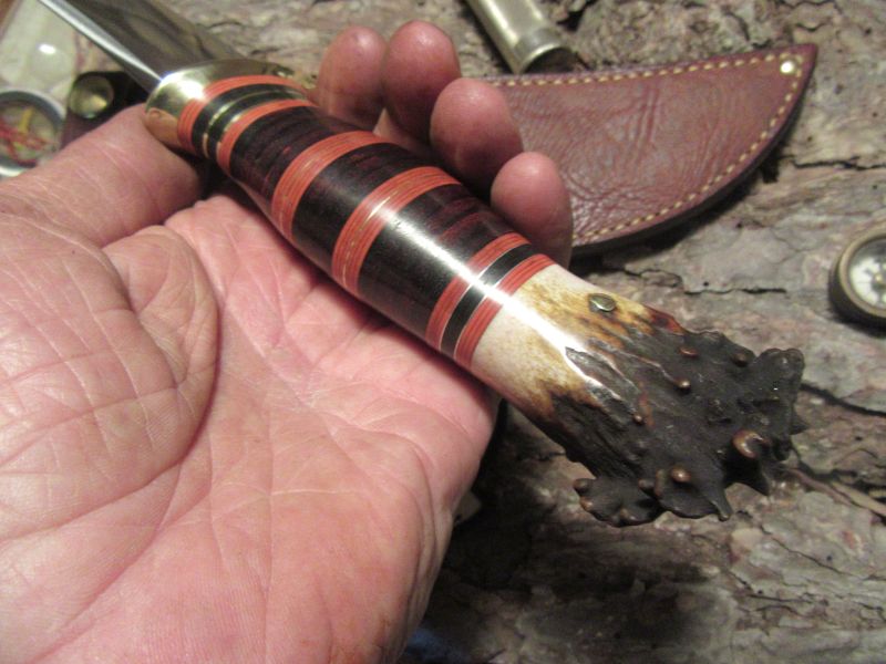 J. Behring Handmade Copper Harbour Hunter Crown Stagr
