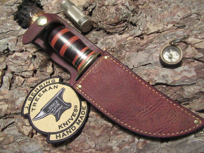 J. Behring Handmade Copper Harbour Hunter Crown Stagr