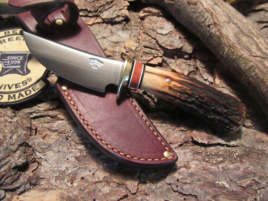J. Behring Handmade Michigan Caper Red Sambar Stag 