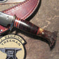 Old School Trout & Bird Crown Stag Horse hide 
