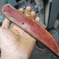Old School Trout & Bird Crown Stag Horse hide 