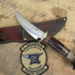  J. Behring Handmade Bird & Trout Crown Stag 