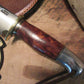 J. Behring Handmade Fox River Desert Iron Wood  Aluminum Crows beak  Beaver Tail Sheath