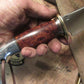  J. Behring Handmade Fox River Desert Iron Wood  Aluminum Crows beak  Beaver Tail Sheath
