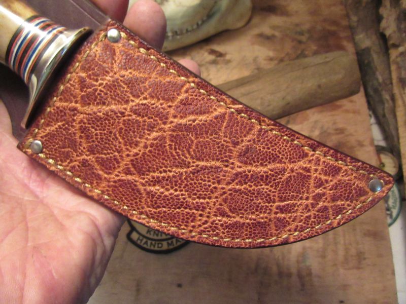                         J. Behring Handmade Fox River Hunter POP CORN Stag 