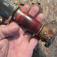 J. Behring Handmade Michigan Skinner Beaver tail Horsehide Crown 