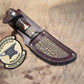 J. Behring Handmade South Dakota caper  Walrus Ivory Sambar Red Stag Ox Butt Cap