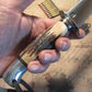 J. Behring Handmade Double Skull Fighter Stag Aluminum