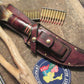 Order Only !  J. Behring Handmade Double Skull Fighter Horsehide Crotch Stag  