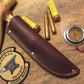  J. Behring Handmade Deer & Trout Horsehide Red Butt Stag