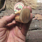 J. Behring Handmade Michigan Hunter Fossil Walrus Ivory Ox Butt Cap Elephant hide sheath 
